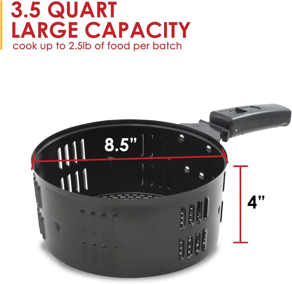 Elite Gourmet Fritadeira digital de camada dupla de 3,5-Qt | É bom mesmo? Descubra antes de comprar - Image 3