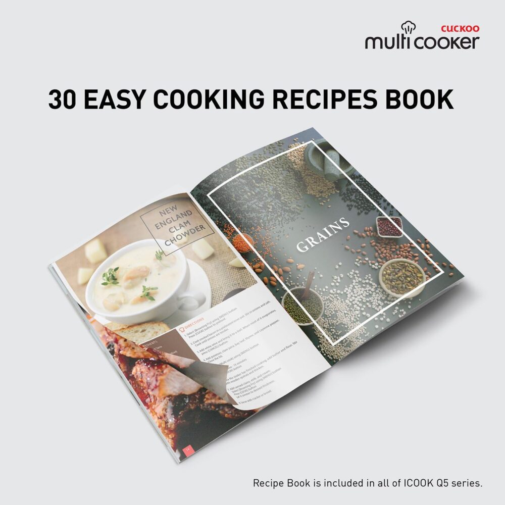 Cuckoo Panela De Pressão Elétrica 5Qt Com 10 Opções De Menu ... - Image 6