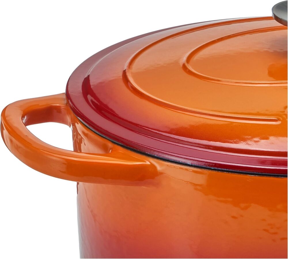 Crock Pot Artisan Oval Esmaltado Ferro Fundido Forno Holandê... - Image 4