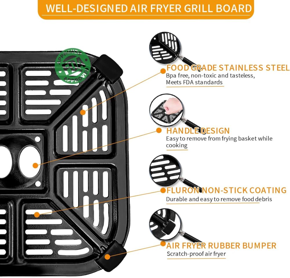 GWYXC Peças de reposição para fritadeira a ar BLACK+DECKER P... | É bom mesmo? Descubra antes de comprar - Image 3