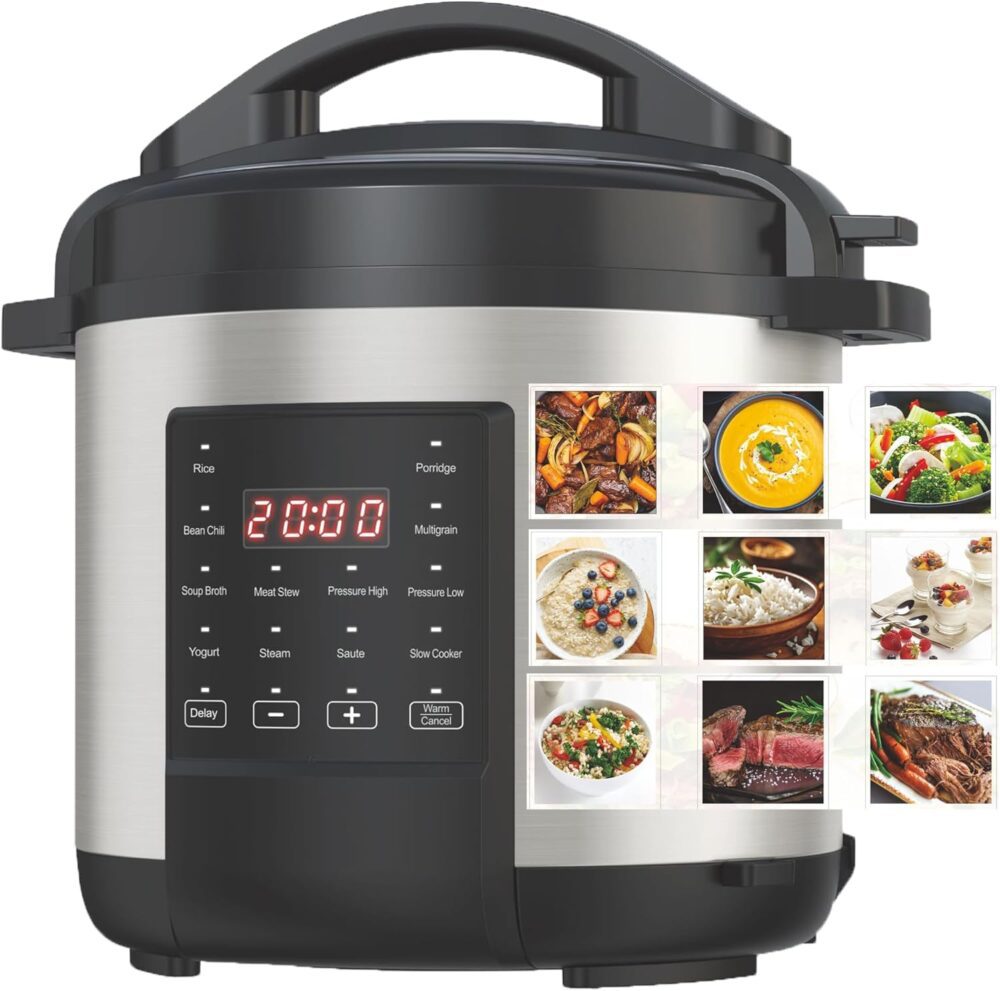 EMB Panela Multicooker Ironblade 7 Em 1, 6 Litros, 1000 W, A...