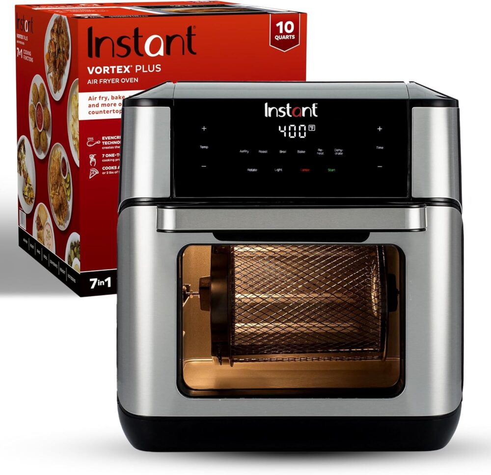 Fritadeira a ar Instant Vortex Plus 10-Quart dos fabricantes... | É bom mesmo? Descubra antes de comprar