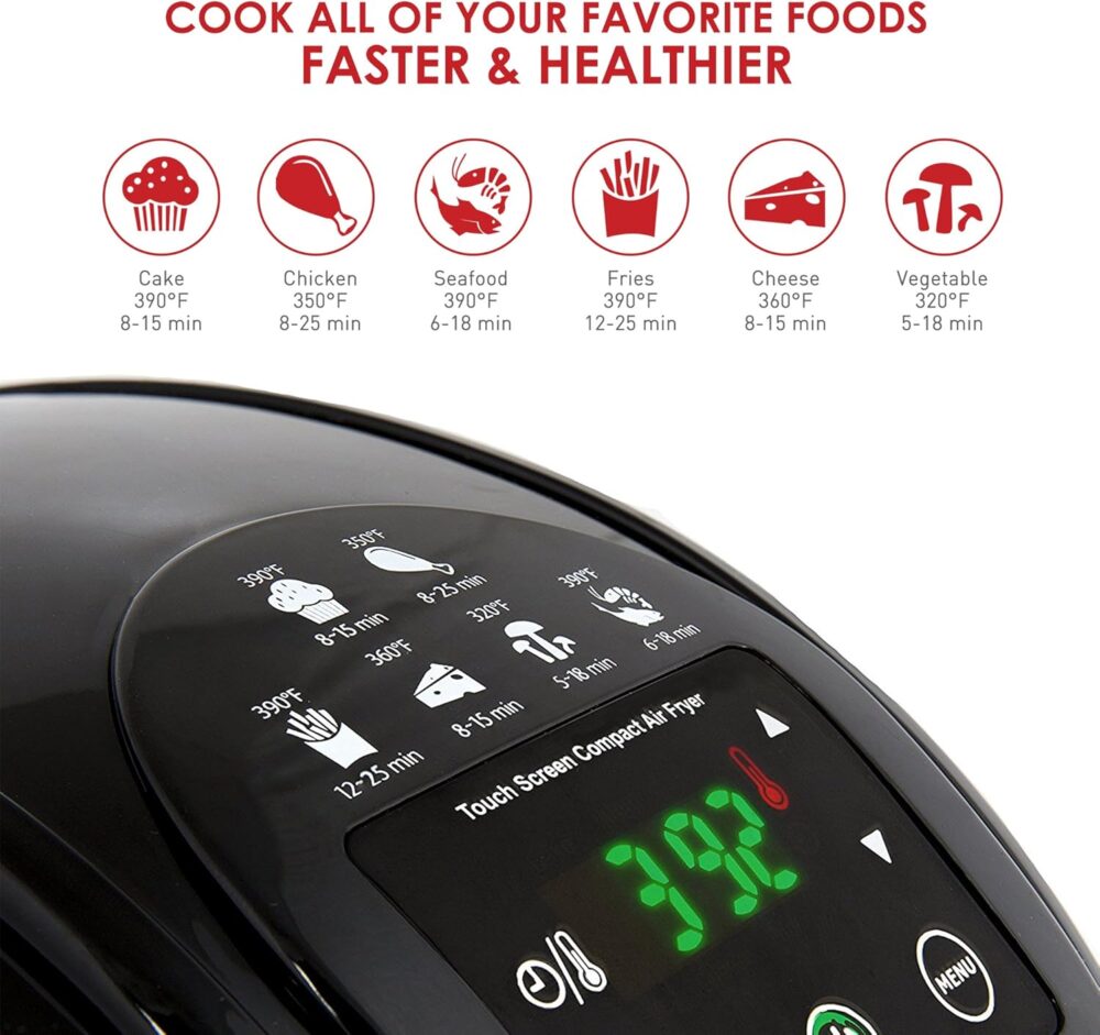 Elite Gourmet Fritadeira digital de camada dupla de 3,5-Qt | É bom mesmo? Descubra antes de comprar - Image 2