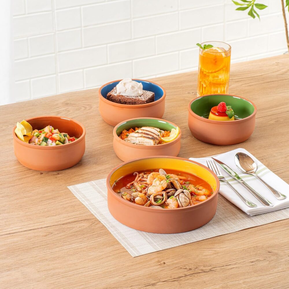Restaurantware -Terra Tek Cazuelas de terracota de 1,5 ml, 2... - Image 9