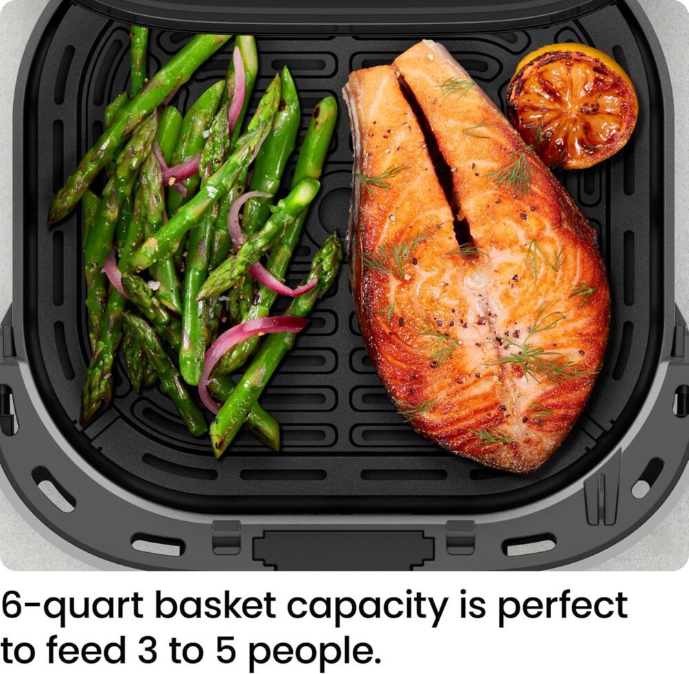 Chefman - Fritadeira de ar compacta de 6 quartos para refeiç... | É bom mesmo? Descubra antes de comprar - Image 3
