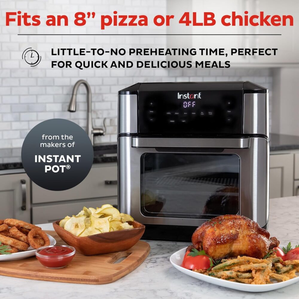 Fritadeira a ar Instant Vortex Plus 10-Quart dos fabricantes... | É bom mesmo? Descubra antes de comprar - Image 2