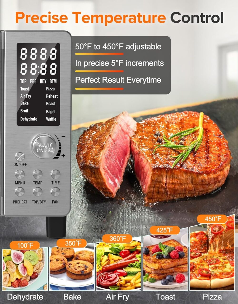 Nuwave Bravo Pro Frigideira de ar para forno, forno de conve... | É bom mesmo? Descubra antes de comprar - Image 4