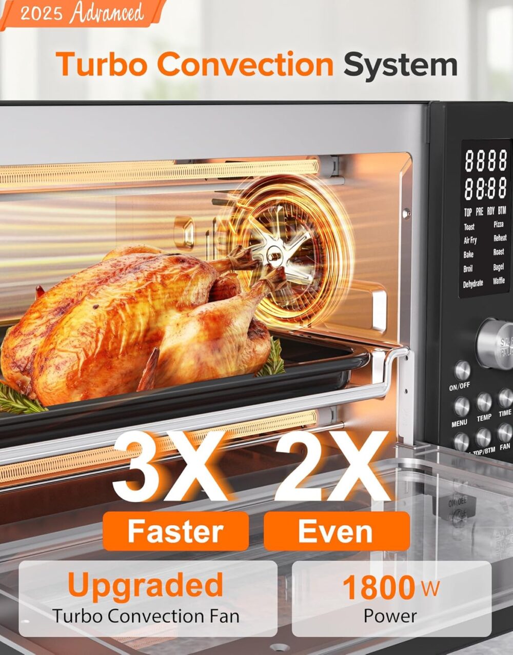 Nuwave Bravo Pro Smart Air Freyer Forno de torradeira Combo,... | É bom mesmo? Descubra antes de comprar - Image 2