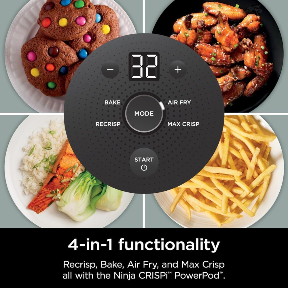 Ninja Crispi Fritadeira de ar, adequada para microondas, con... | É bom mesmo? Descubra antes de comprar - Image 7