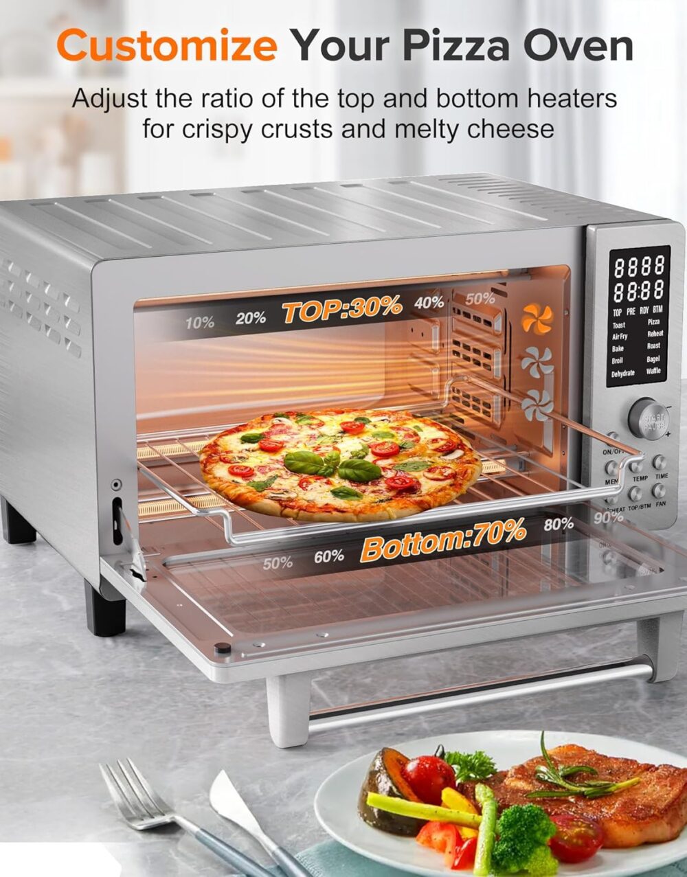 Nuwave Bravo Pro Frigideira de ar para forno, forno de conve... | É bom mesmo? Descubra antes de comprar - Image 5