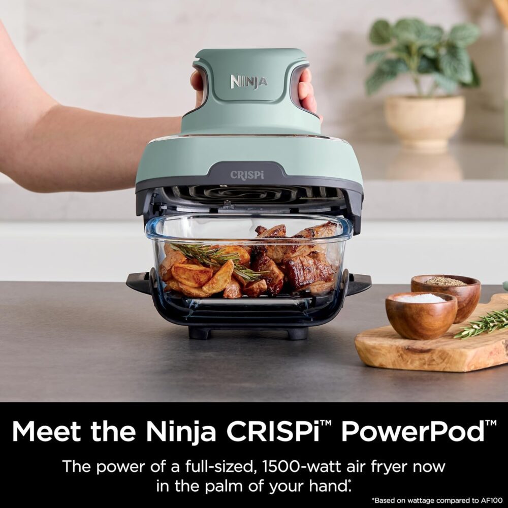 Ninja Crispi Fritadeira de ar, adequada para microondas, con... | É bom mesmo? Descubra antes de comprar - Image 3