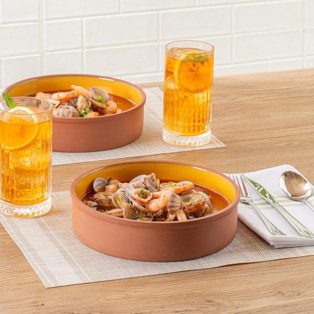 Restaurantware -Terra Tek Cazuelas de terracota de 1,5 ml, 2... - Image 3
