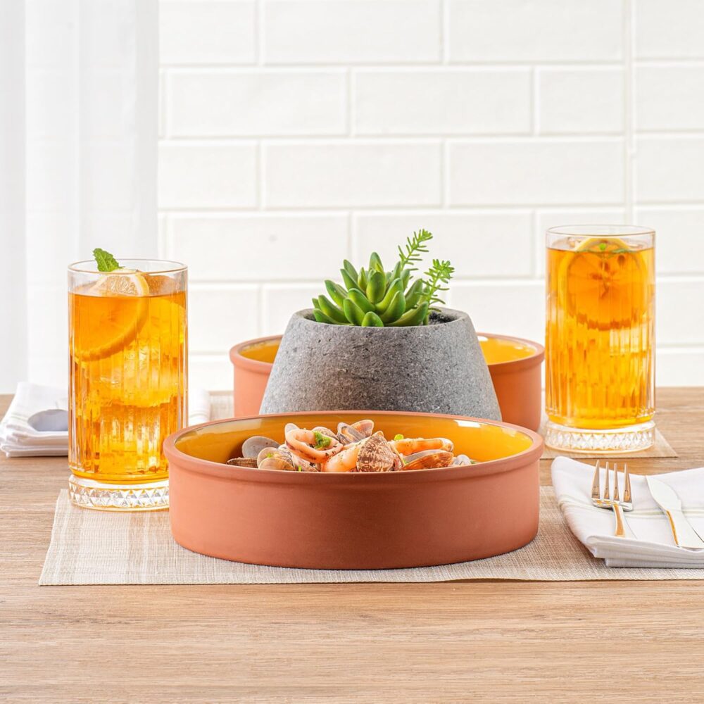Restaurantware -Terra Tek Cazuelas de terracota de 1,5 ml, 2... - Image 6