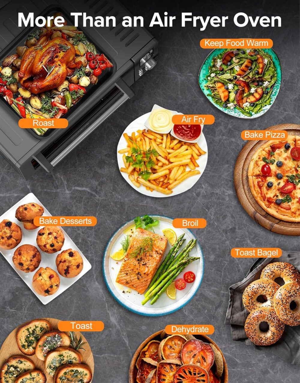 Nuwave Bravo Pro Smart Air Freyer Forno de torradeira Combo,... | É bom mesmo? Descubra antes de comprar - Image 7