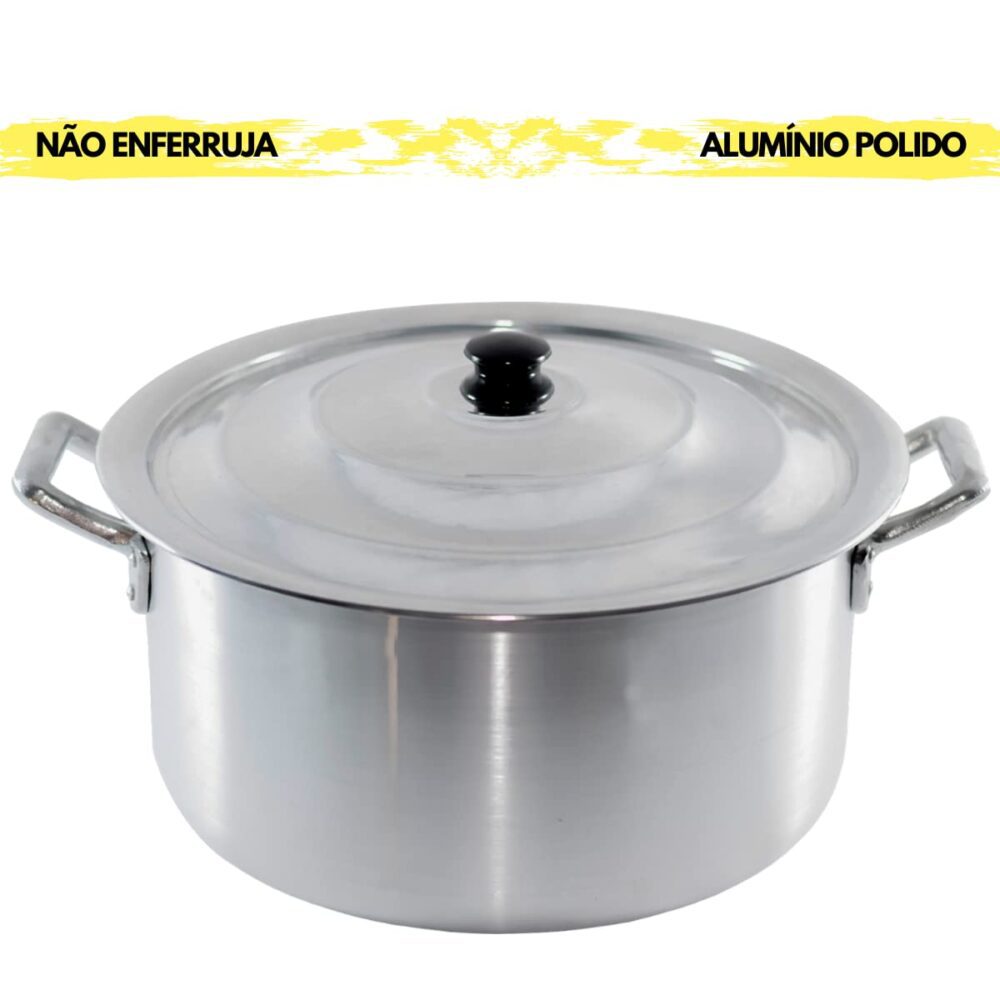 Caçarola Panela Em Aluminio N 26 Linha Hotel Restaurante Esc... - Image 2