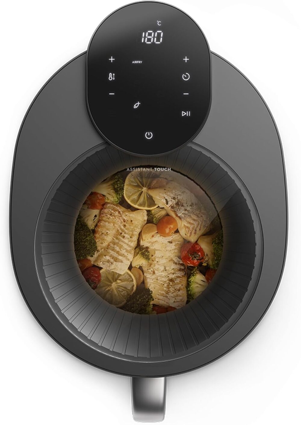 Fritadeira Elétrica sem oleo com visor 360 Air fryer 5.1L di... | É bom mesmo? Descubra antes de comprar - Image 7