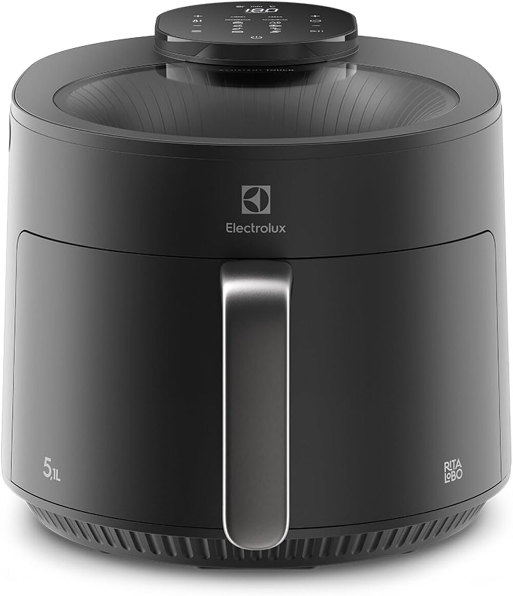 Fritadeira Elétrica sem oleo com visor 360 Air fryer 5.1L di... | É bom mesmo? Descubra antes de comprar - Image 2