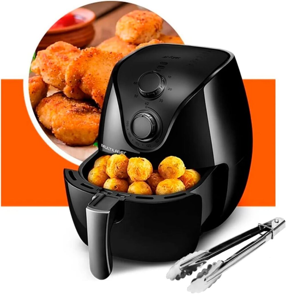 Fritadeira Elétrica Air Fryer 4L 1500W 220V Preto Multi – CE... | É bom mesmo? Descubra antes de comprar - Image 4