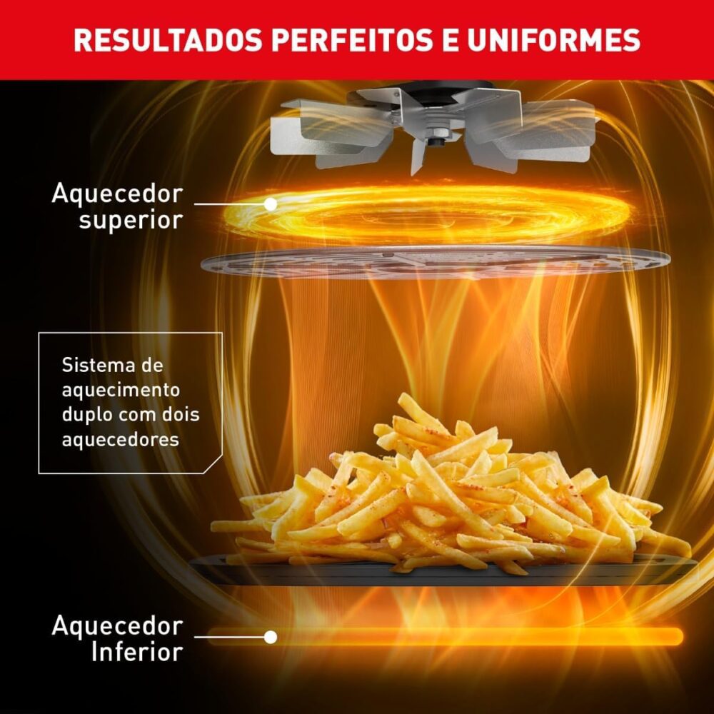 Fritadeira sem Óleo Air Fryer Arno Easy Fry Extra Superfície... | É bom mesmo? Descubra antes de comprar - Image 4