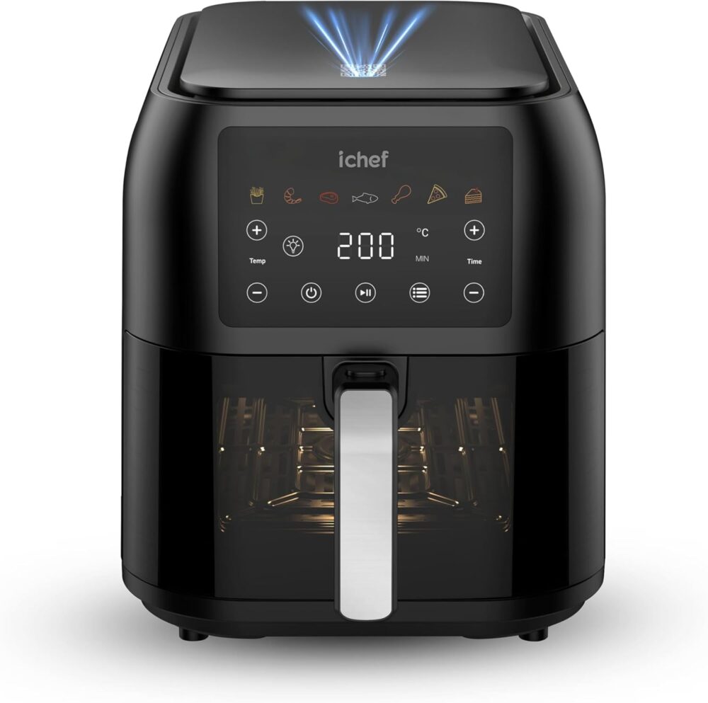 POLISHOP Fritadeira elétrica Airfryer Max Space 8L (110, Vol... | É bom mesmo? Descubra antes de comprar