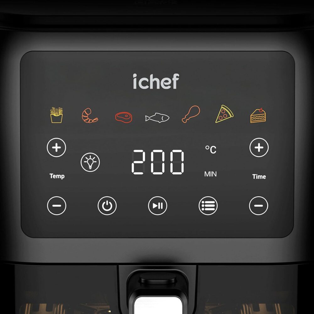 POLISHOP Fritadeira elétrica Airfryer Max Space 8L (110, Vol... | É bom mesmo? Descubra antes de comprar - Image 7