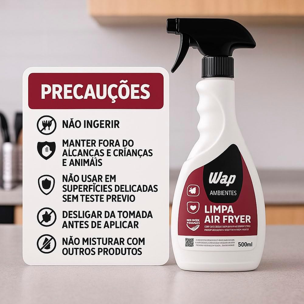 Kit 5 Limpa Air Fryer Limpa Facil Cozinha Fogão Eletrodomést... | É bom mesmo? Descubra antes de comprar - Image 6