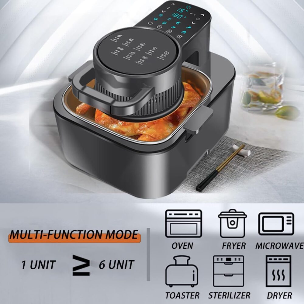 Fritadeira Air Fryer Forno Oven,fritadeira de ar visível 5 e... | É bom mesmo? Descubra antes de comprar - Image 4