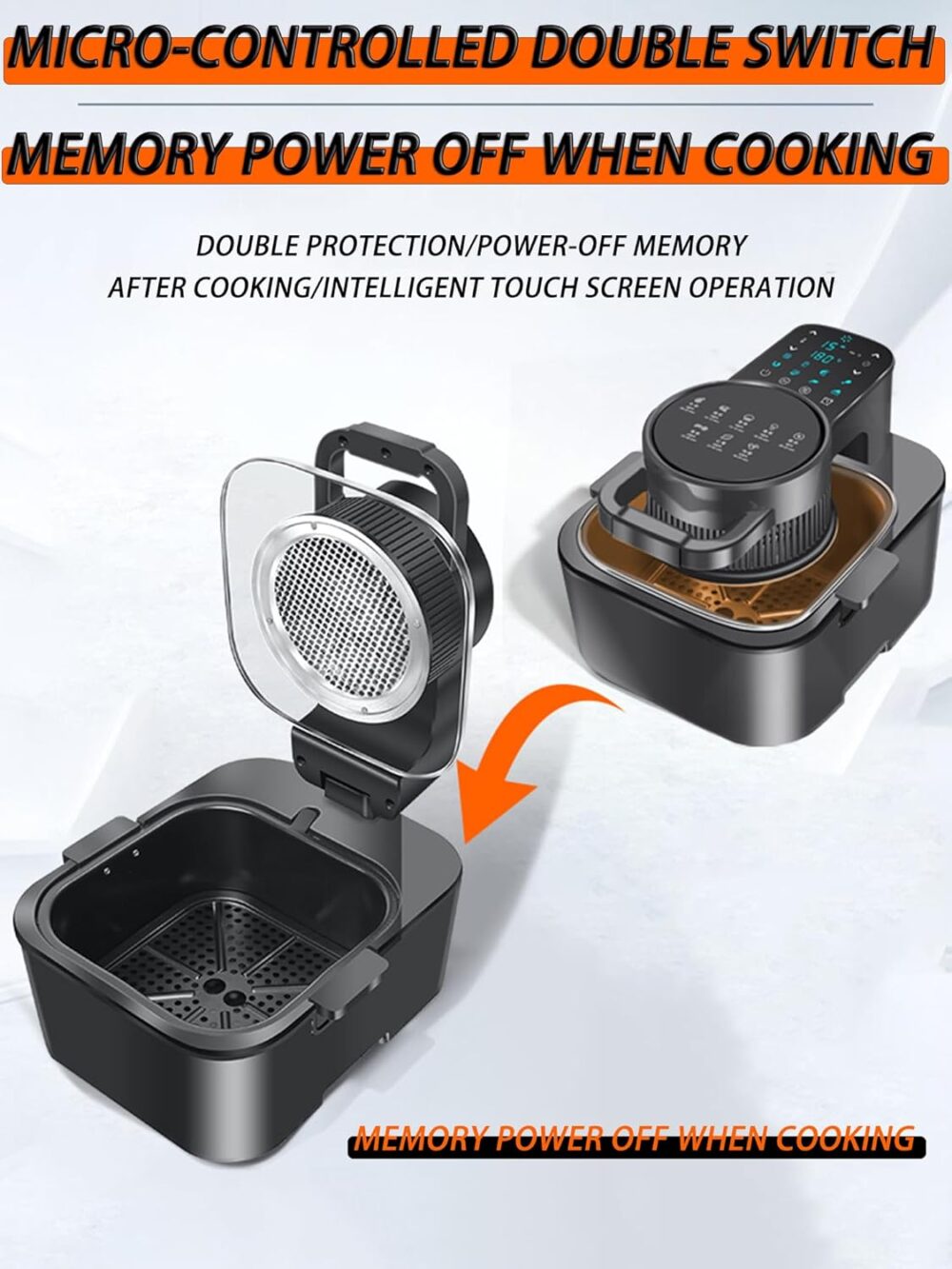 Fritadeira Elétrica Air Fryer,fritadeira de ar visível 5 em ... | É bom mesmo? Descubra antes de comprar - Image 5