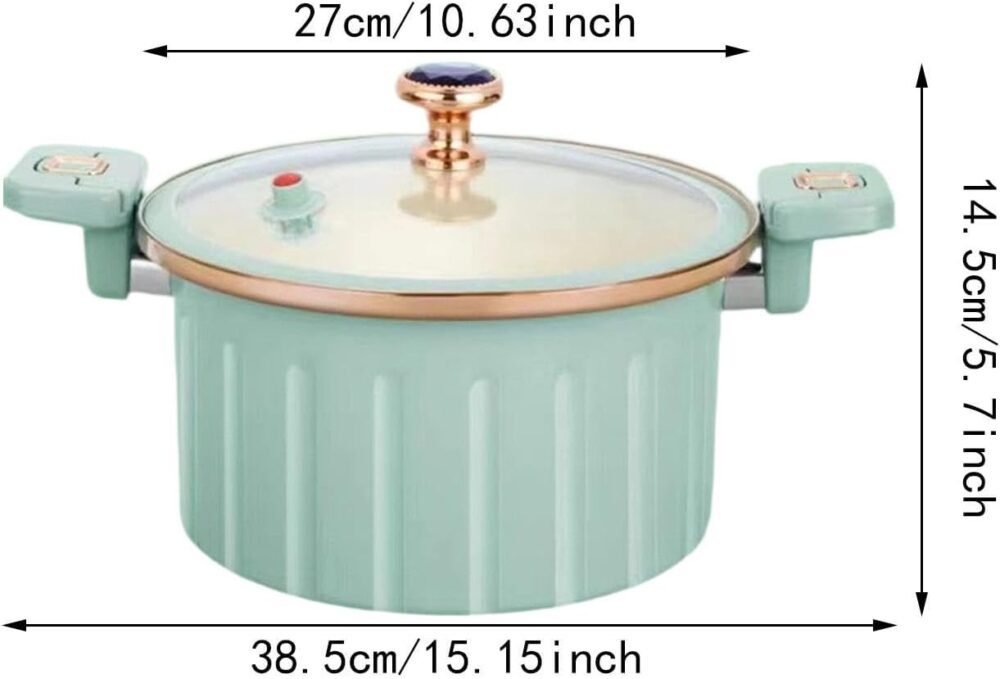 ＫＬＫＣＭＳ Micro Panela de Pressão 10L Utensílios de Cozinha Dup... - Image 5