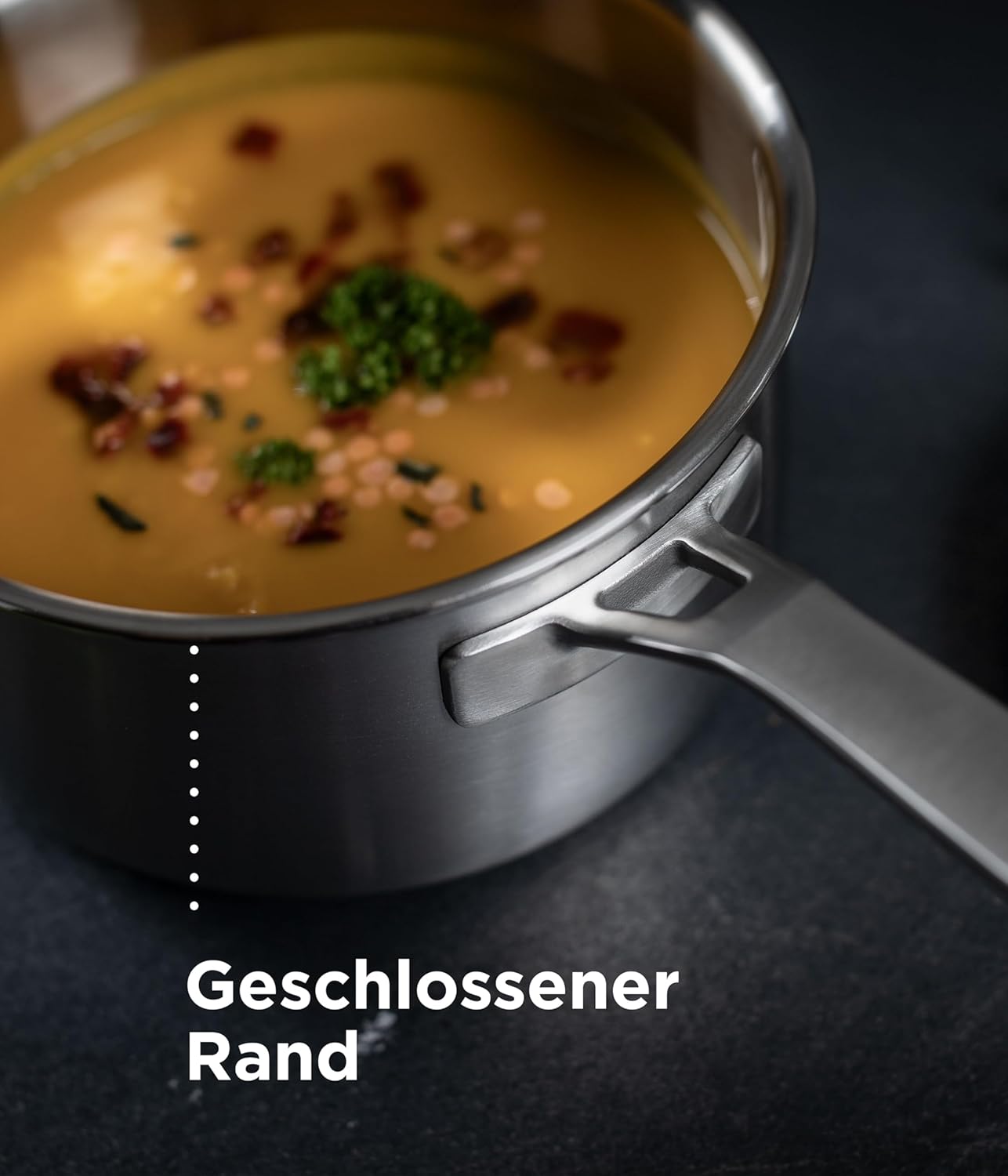 KUHN RIKON Panela Culinary Fiveply, panela de aço inoxidável... - Image 3