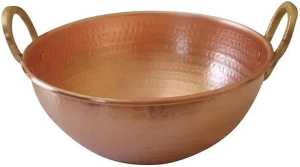 Tacho De Cobre Puro De 25 Litro 52cm Diâmetro