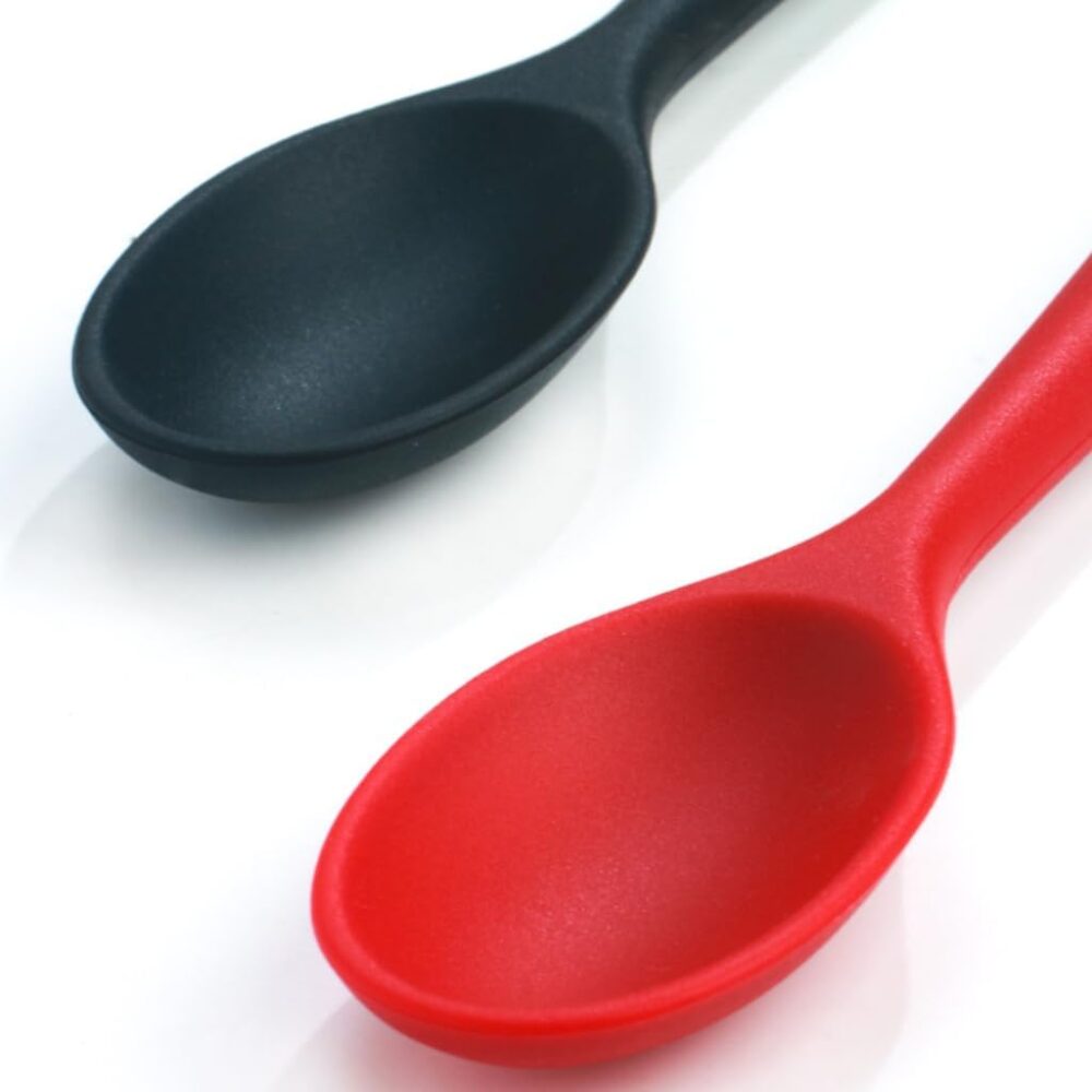 Colher de Silicone Premium, 27 x 6 cm, Resistente ao Calor, ... - Image 4