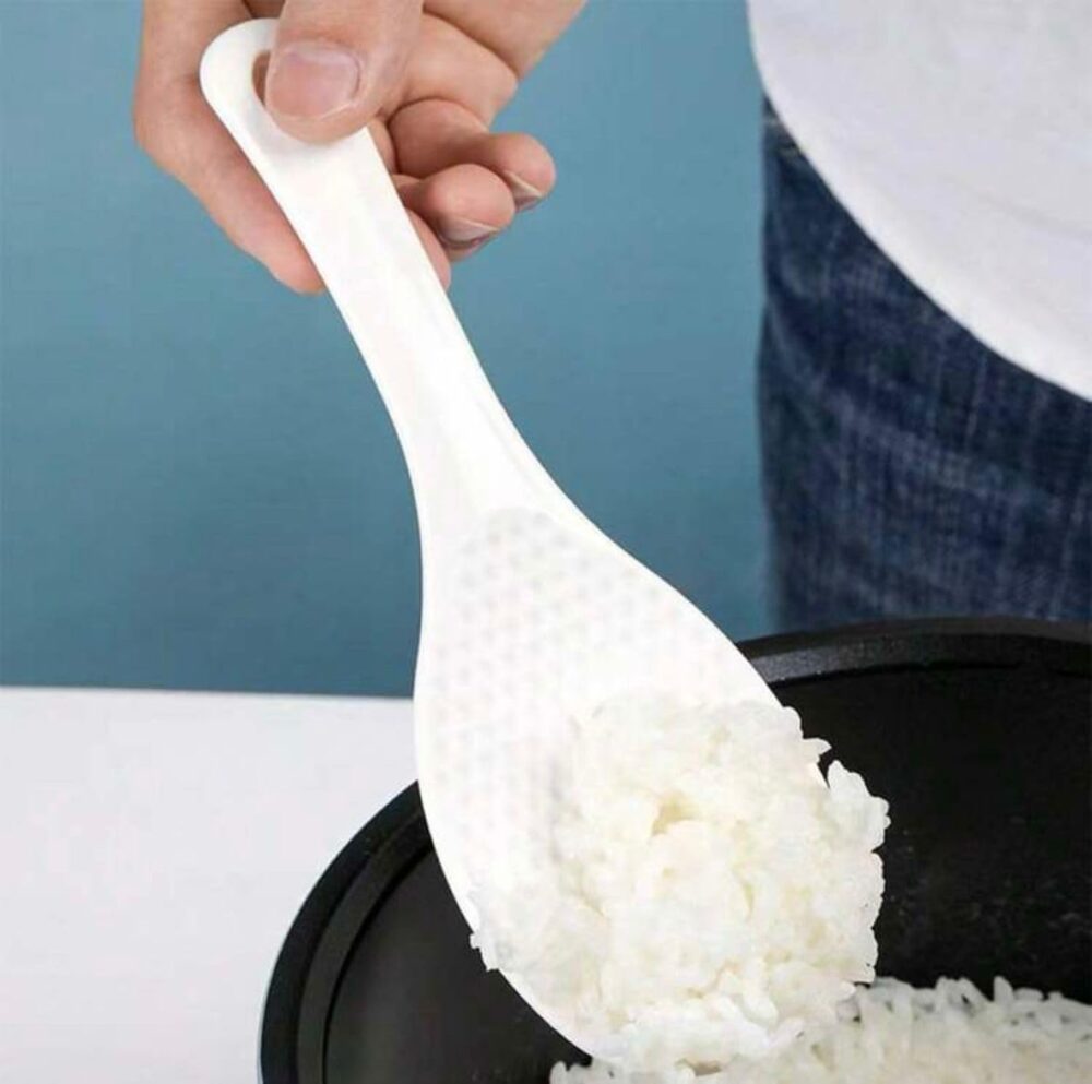 Kit com 2 Colheres Para Arroz Panela Elétrica Japonês Multiu... - Image 4