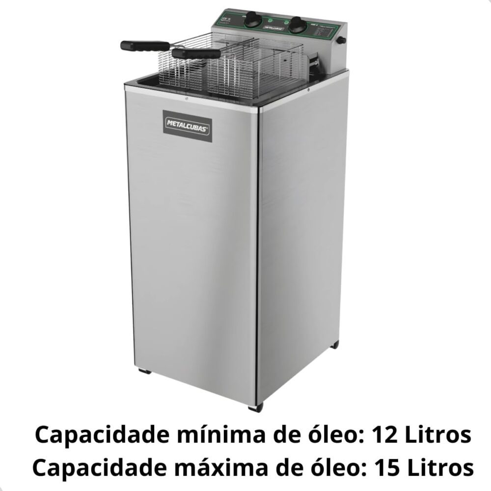 Fritadeira Elétrica Pedestal Zona Fria de Óleo FOE 15P 8000 ... | É bom mesmo? Descubra antes de comprar - Image 8