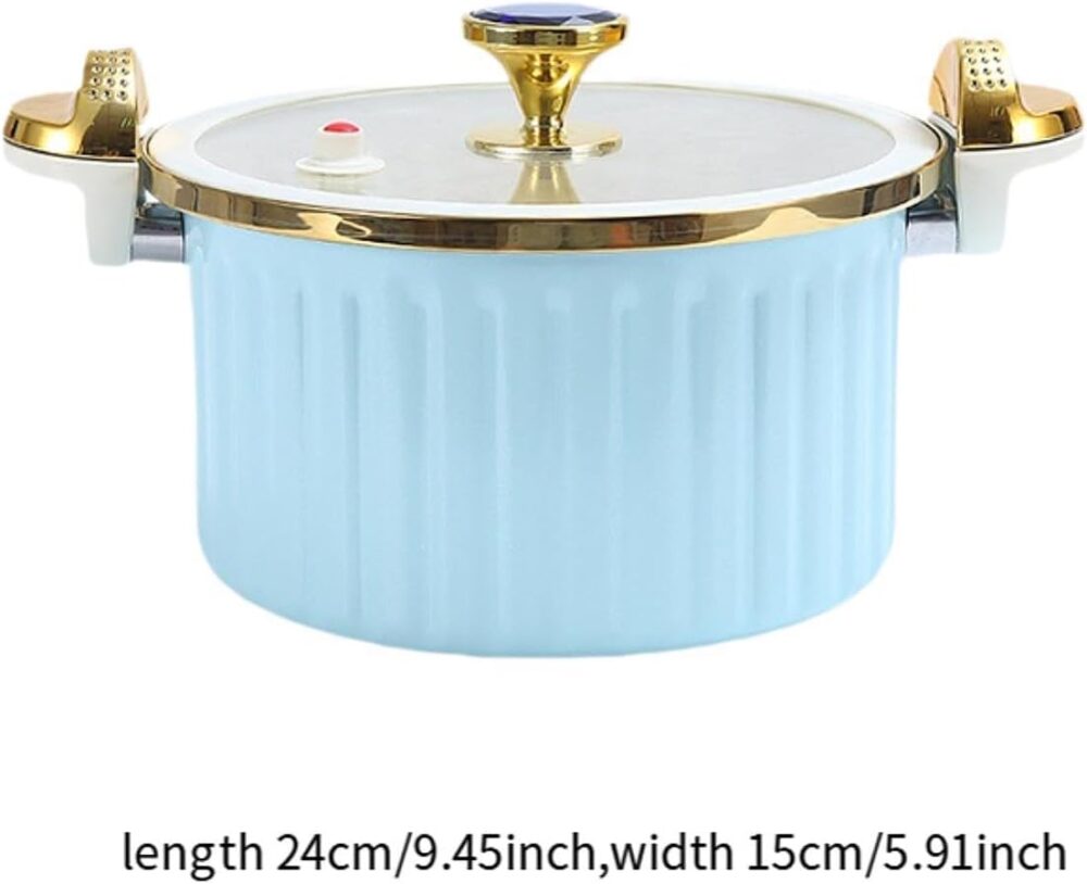 Llazsybz Panela de Fogão 7L, Tigela para Macarrão, Panela de... - Image 2