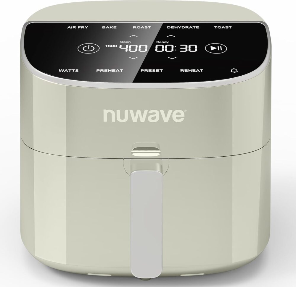 Nuwave Brio Plus Fritadeira a ar de 8 litros, sem PFAS, nova... | É bom mesmo? Descubra antes de comprar
