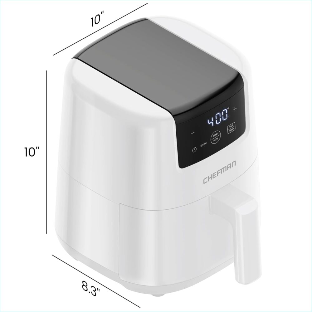CHEFMAN Mini Air Fryer, 2 litros | É bom mesmo? Descubra antes de comprar - Image 9
