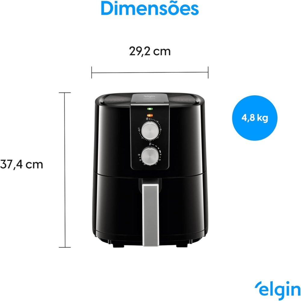 Fritadeira Elétrica Cuisine Fry Gourmet Elgin 5,5 Litros Pre... | É bom mesmo? Descubra antes de comprar - Image 4