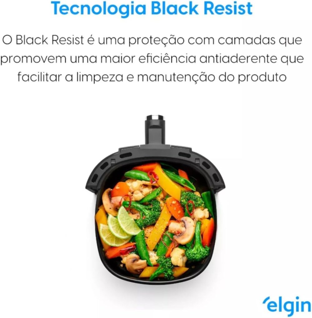 Start Fry, Fritadeira Elétrica Air Fryer, Preta, 3,5l, Contr... | É bom mesmo? Descubra antes de comprar - Image 8