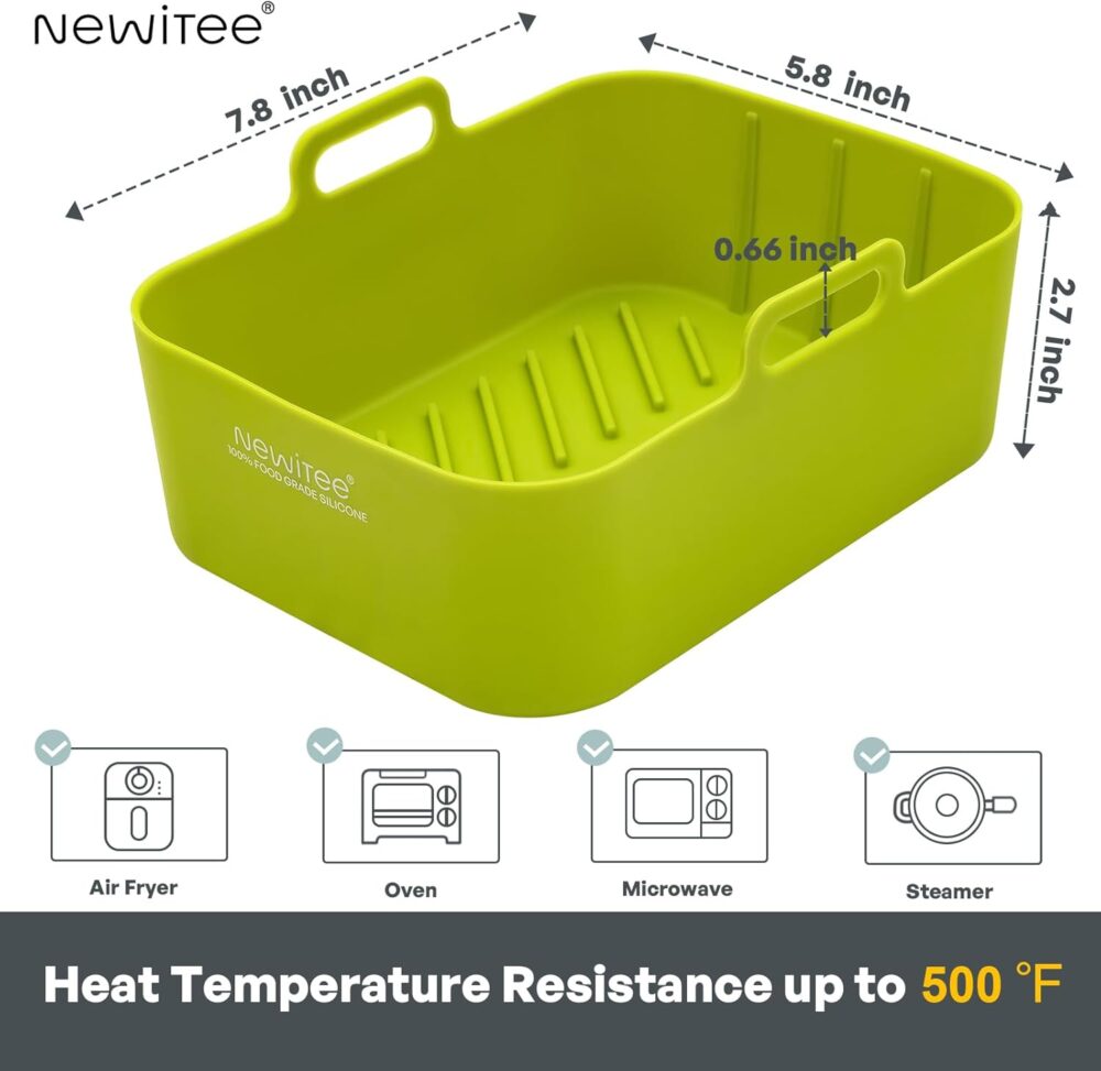 Forros de silicone Air Fryer 10QT para Ninja DZ550 - Fritade... | É bom mesmo? Descubra antes de comprar - Image 5