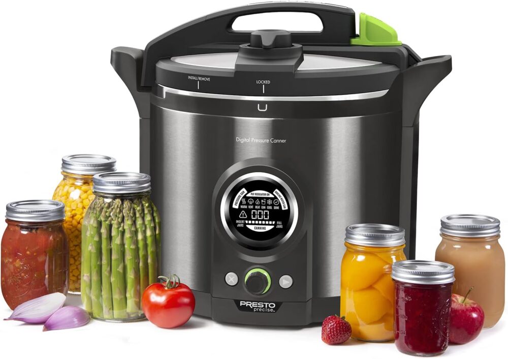 Presto 02144 Canner Digital, Preto Inoxidável 12Qt - Image 5