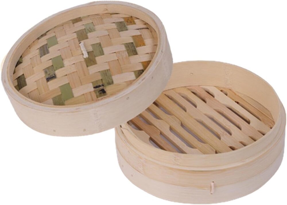 Generic Vaporizador de Vegetais de Bambu para Comida Asiátic...