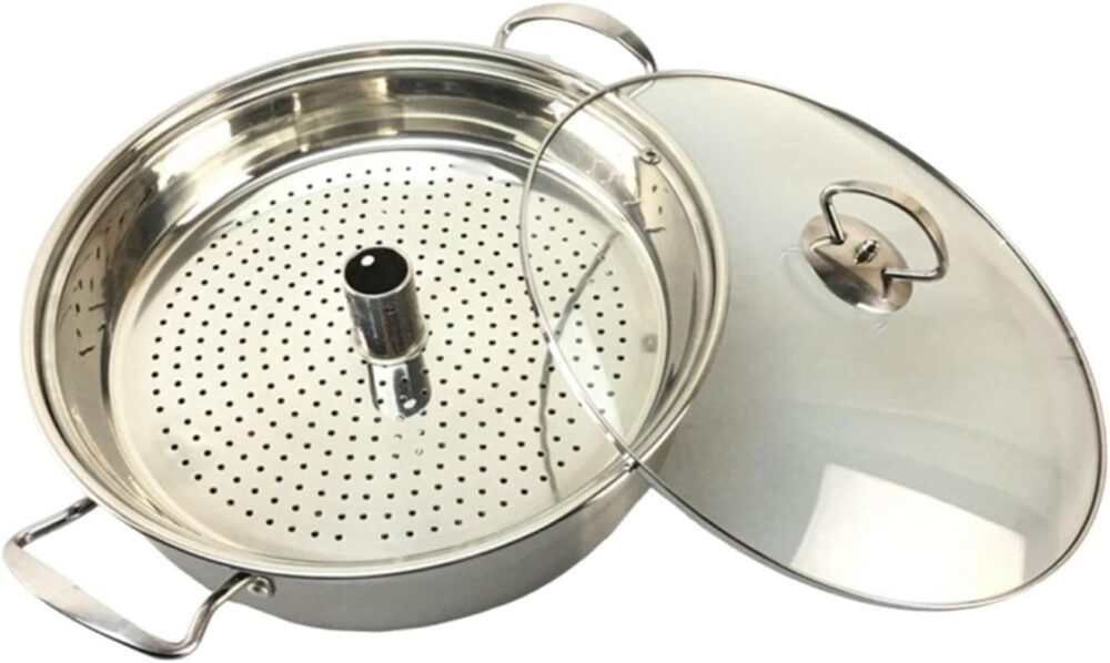 Baoblaze Panela a vapor de aço inoxidável, utensílios de coz... - Image 7