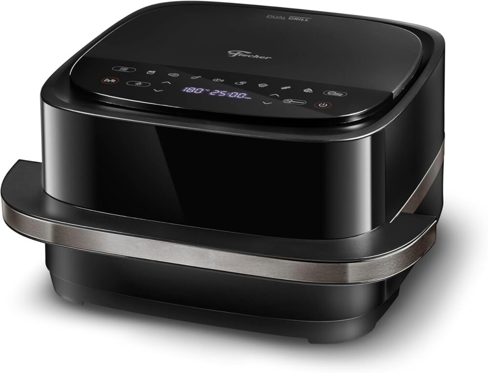 FISCHER AIR FRYER DUAL GRILL 4L PRETO 127V 36990-104669 | É bom mesmo? Descubra antes de comprar