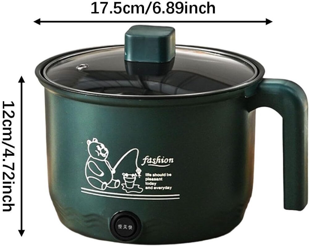 KiBcsLic Panela elétrica de arroz com 2 marchas ajustáveis, ... - Image 3