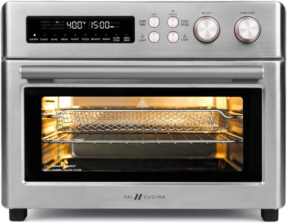 Forno de convecção 10 em 1 VAL CUCINA Air Fryer, aquecimento... | É bom mesmo? Descubra antes de comprar