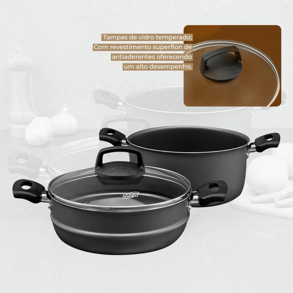 8215-Panela A Vapor Cozivapor 3 Em 1 Antiaderente 3,2 L Graf... - Image 3