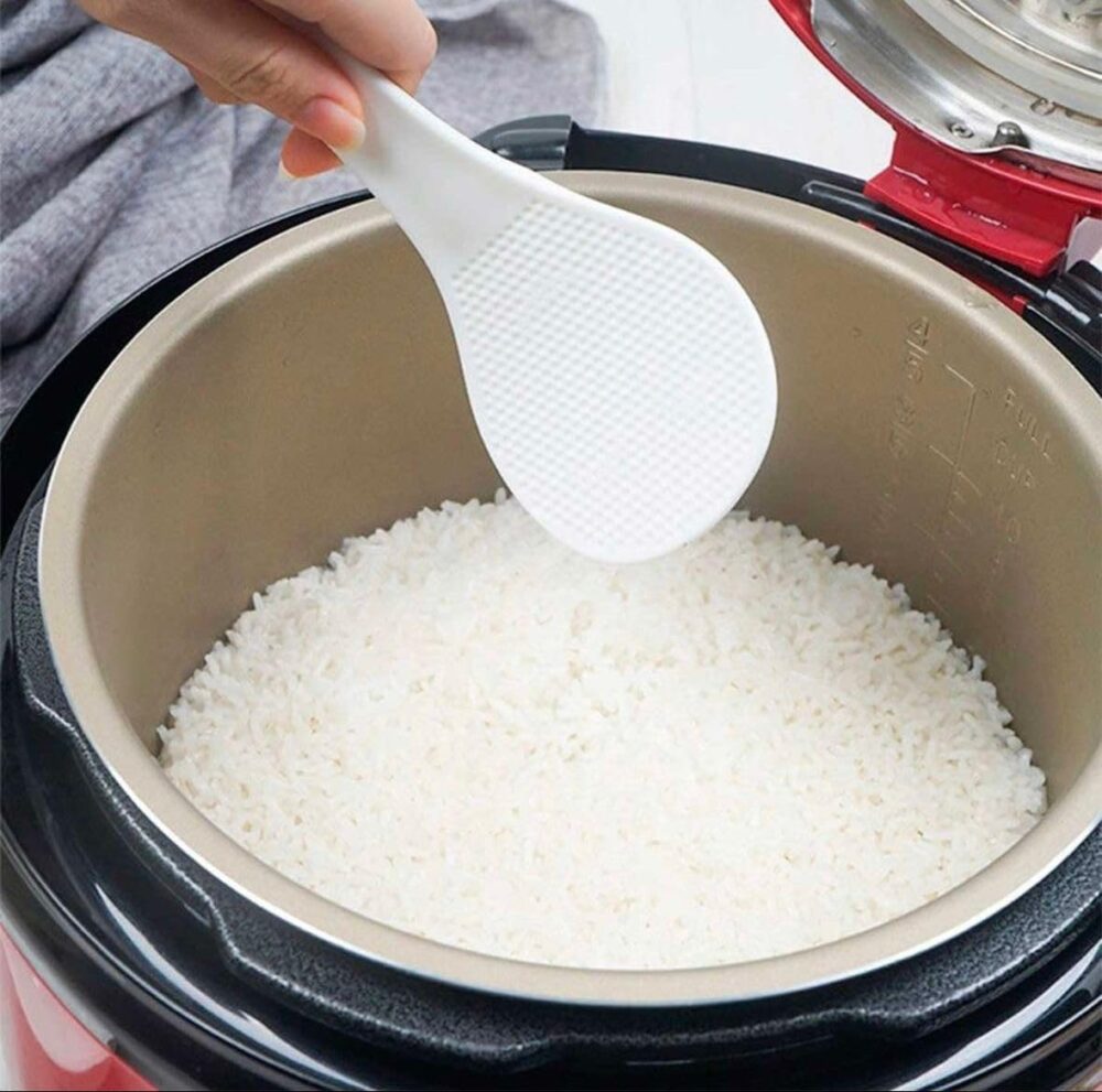 Kit com 2 Colheres Para Arroz Panela Elétrica Japonês Multiu... - Image 2
