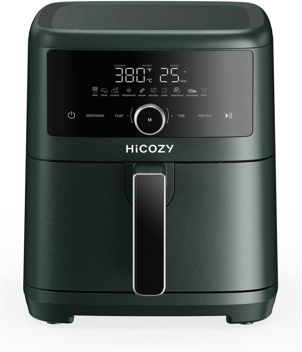 Air Fryer 5.7L,Fritadeira Elétrica sem oleo Airfryer,Tecnolo... | É bom mesmo? Descubra antes de comprar - Image 3