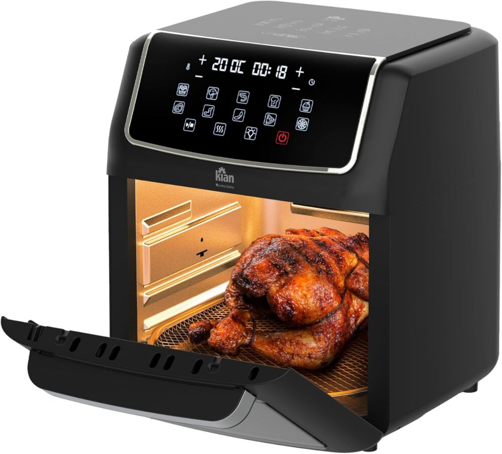 Kian - Air Fryer 12 litros 127V Preto 1900W AFO-101D | É bom mesmo? Descubra antes de comprar